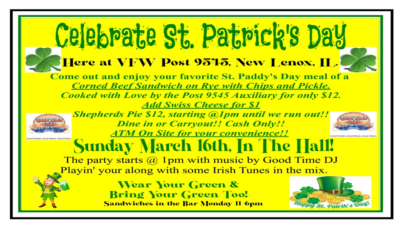 genoa vfw st patricks day